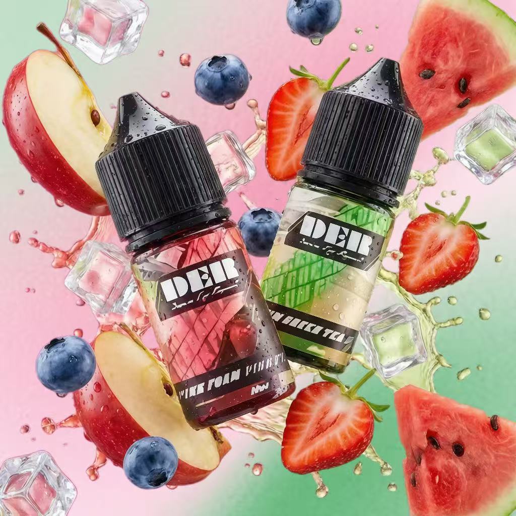 DER 美國原裝進口 煙油 ，純正美式冰爽風味，口感細緻穩定，適用 Pod System 小煙設備